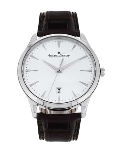 Jaeger LeCoultre Master Ultra Thin Silver Baton Dial